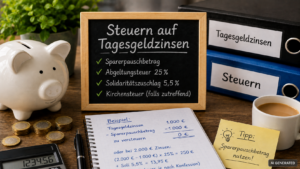 Steuern auf Tagesgeldzinsen